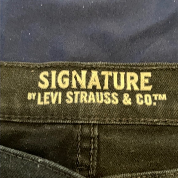 5 pocket Levi black skinny jeans - Picture 2 of 4